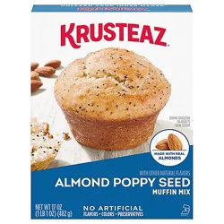 Krusteaz Almond Poppy Seed Muffin Mix - 17 Oz