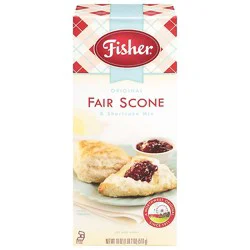Fisher Fair Scone & Shortcake Mix Original - 18 Oz