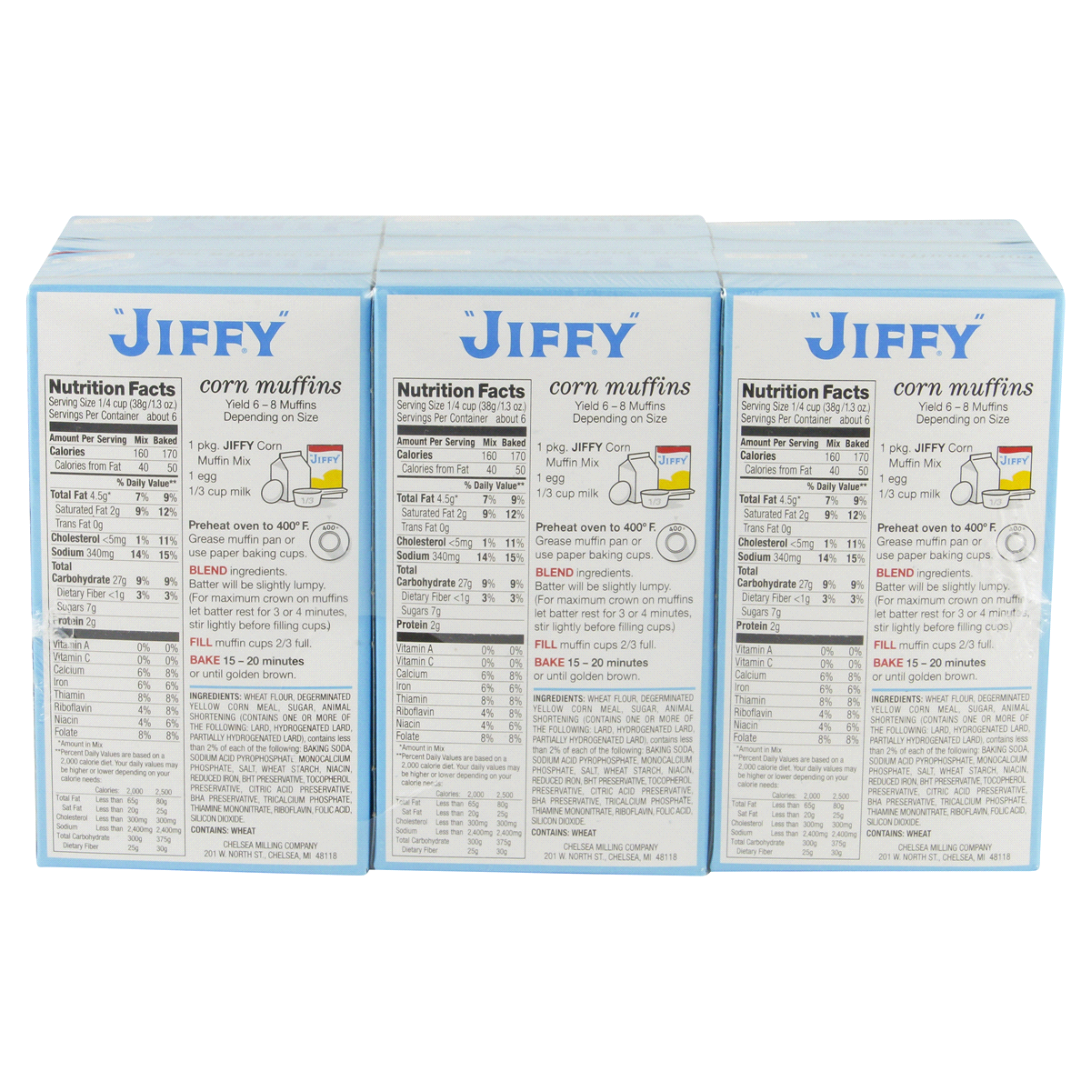 slide 5 of 6, Jiffy Corn Muffin Mix Multipack, 51 oz