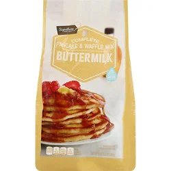 Signature Select Pancake & Waffle Mix Complete Buttermilk Bag - 56 Oz