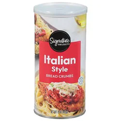 Signature Select Bread Crumbs Italian Style With Herbs & Spices - 15 Oz