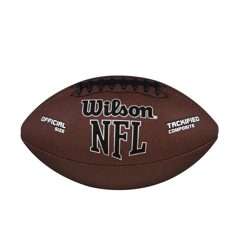 slide 1 of 3, Wilson NFL All Pro Official Football: Rubber Bladder, Weight 1.720 lbs, 1.720 lb