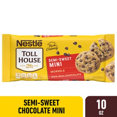 slide 1 of 11, Nestle Toll House Semi Sweet Chocolate Mini Chips - 10 Oz, 10 oz