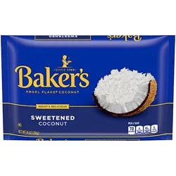 Baker's Sweetened Angel Flake Coconut - 14 Oz