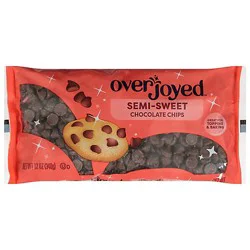 Overjoyed Semi Sweet Chocolate Chips - 12 Oz