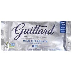 Guittard Baking Chips Milk Chocolate 31% Cacao - 11.5 Oz
