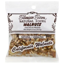 Flanigan Farms Walnuts Halves & Pieces - 2.5 Oz