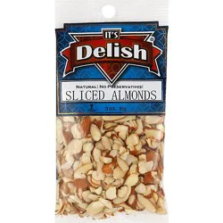 Its Delish Almonds Sliced - 3 Oz