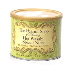 The Peanut Shop of Williamsburg Wasabi Seasoned Peanuts