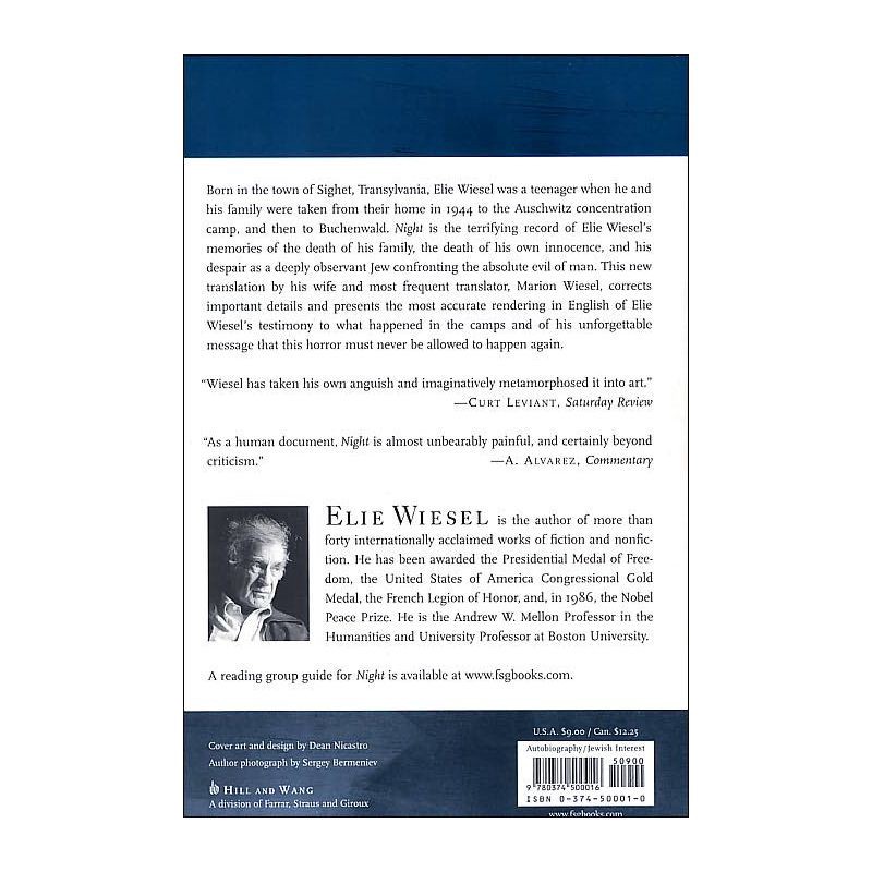slide 2 of 2, Macmillan Night (Revised) by Elie Wiesel (Paperback), 1 ct
