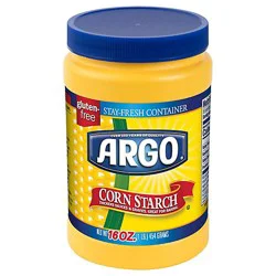 Argo Corn Starch 100% Pure Stay Fresh Container - 16 Oz
