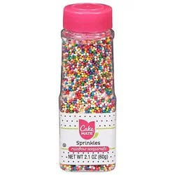 Betty Crocker Decorating Decors Sprinkles Rainbow Nonpareil - 2 Oz