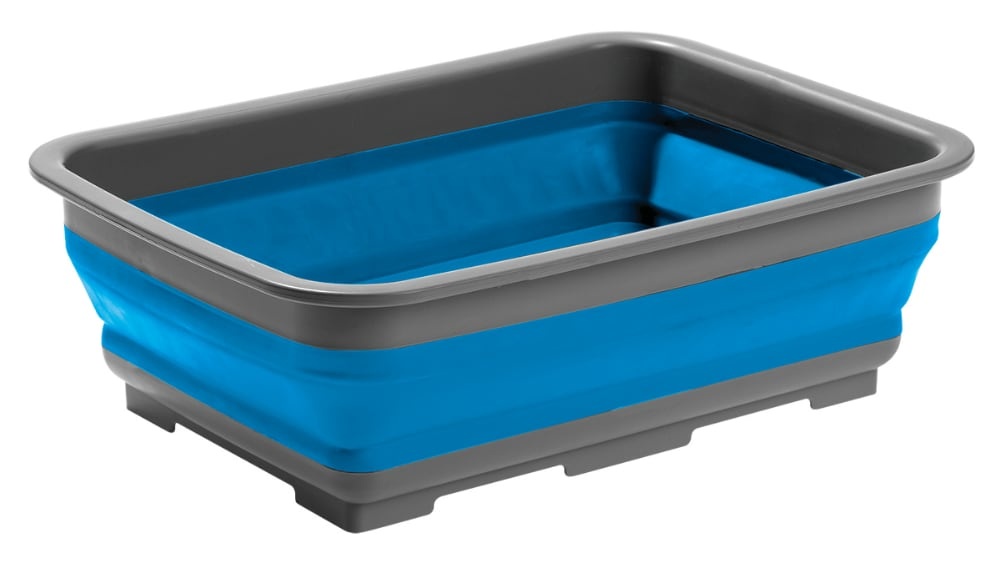 slide 1 of 1, Alpine Mountain Gear Collapsible Wash Basin - Blue, 1 ct