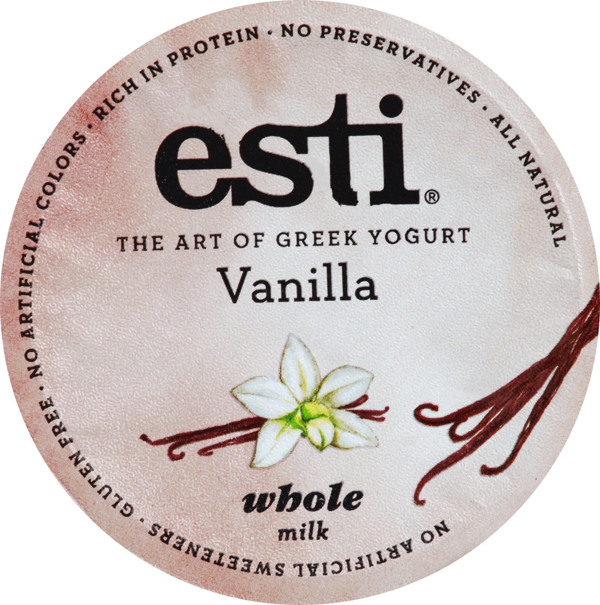 slide 9 of 13, esti Whole Milk Vanila Yogurt 5.3 oz, 5 oz