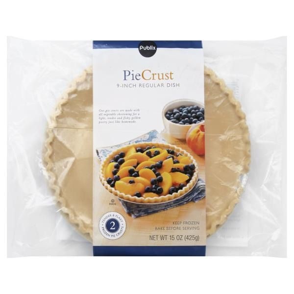 slide 1 of 1, Publix Rich & Flaky 9 Inch Rolled Pie Crusts, 2 ct