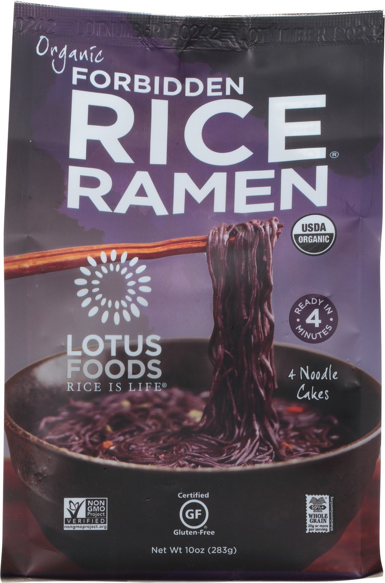 slide 1 of 9, Lotus Foods Lotus 4 Pack Rice Ramen Forbidn, 10 oz