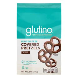 Glutino Gluten Free Fudge Covered Pretzels 5.5 oz