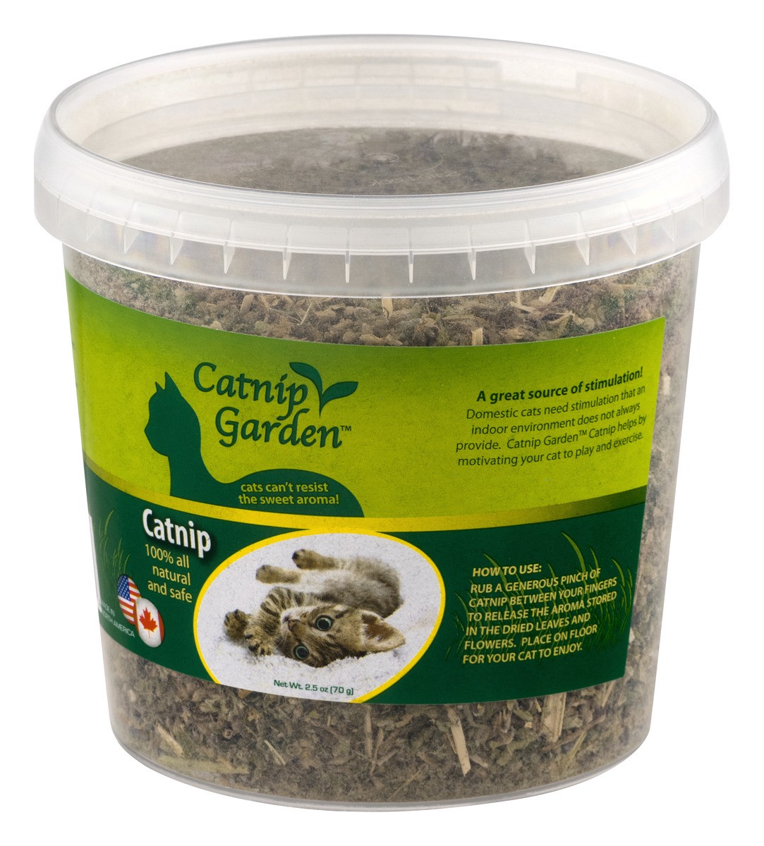 slide 9 of 9, Catnip Garden 100% All Natural and Safe Catnip, 2.5 oz