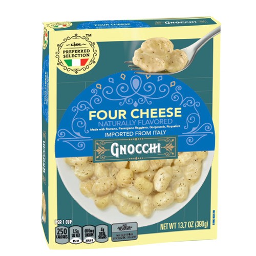 slide 1 of 1, Lidl Preferred Selection four cheese gnocchi, 13.7 oz