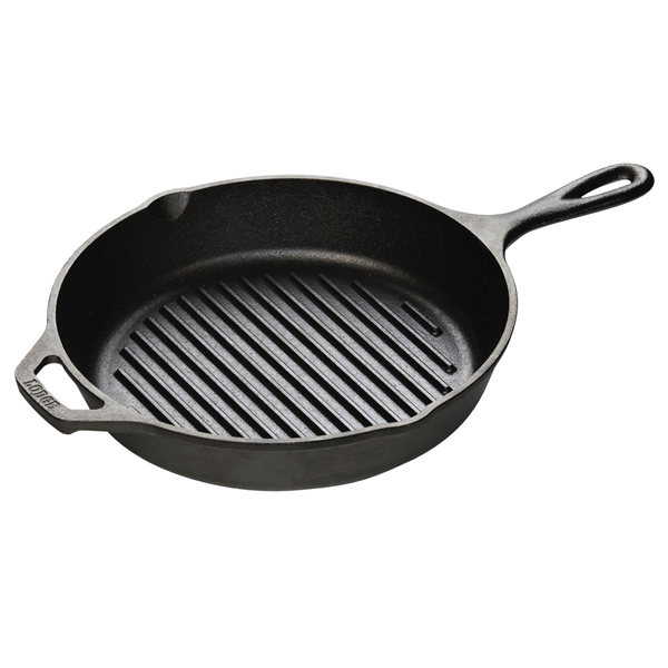 slide 1 of 1, Lodge Cast Iron Grill Pan, 1 ct