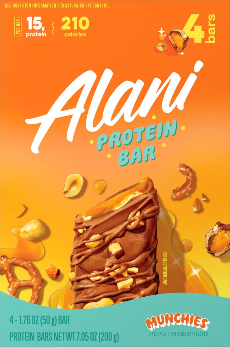 slide 4 of 8, Alani Nu Nu Protein Bar Munchies 4Ct, 4 ct