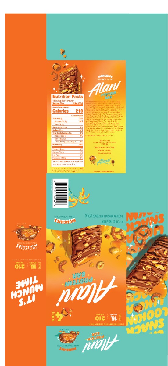 slide 3 of 8, Alani Nu Nu Protein Bar Munchies 4Ct, 4 ct