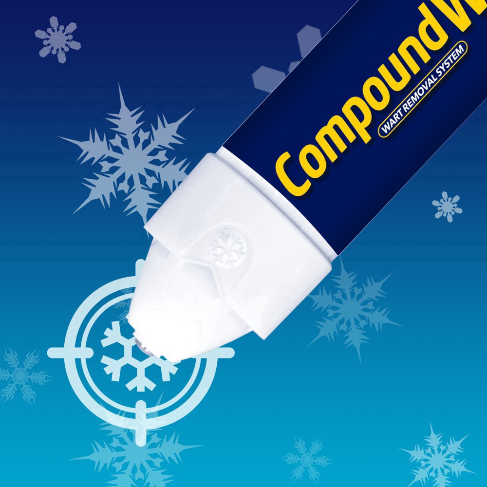 slide 11 of 55, Compound W Freeze Off Advanced Wart Remover with Accu-Freeze, 15 Applications, 15 ct