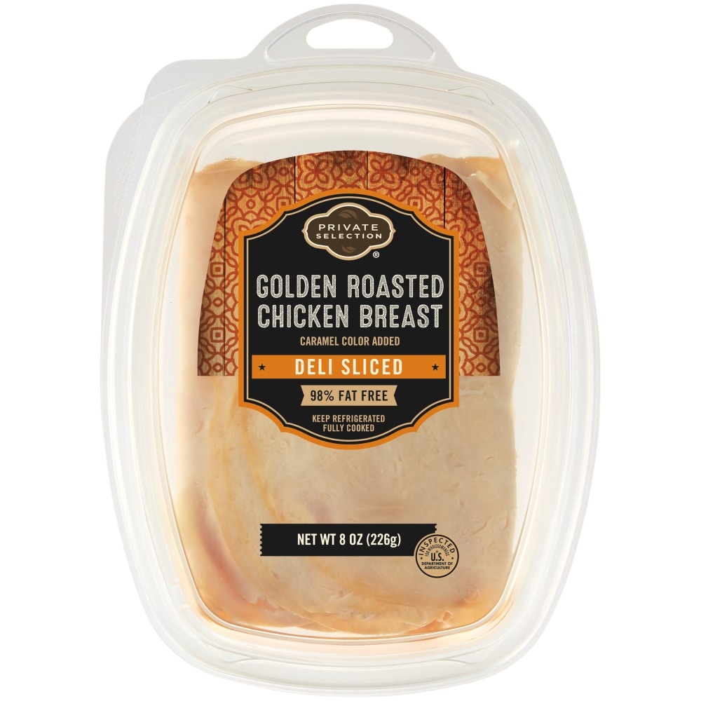 slide 1 of 1, Private Selection Golden Roasted Chicken Breast, 8 oz