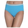 slide 2 of 13, Fruit of the Loom Women's Heather Low Rise Brief Panty, Size: 8, 6 ct