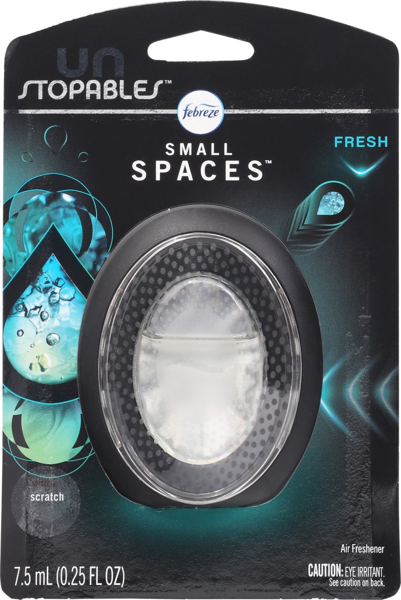 slide 1 of 9, Febreze Unstopables Small Spaces Fresh Air Freshener 0.25 fl oz, 0.25 fl oz