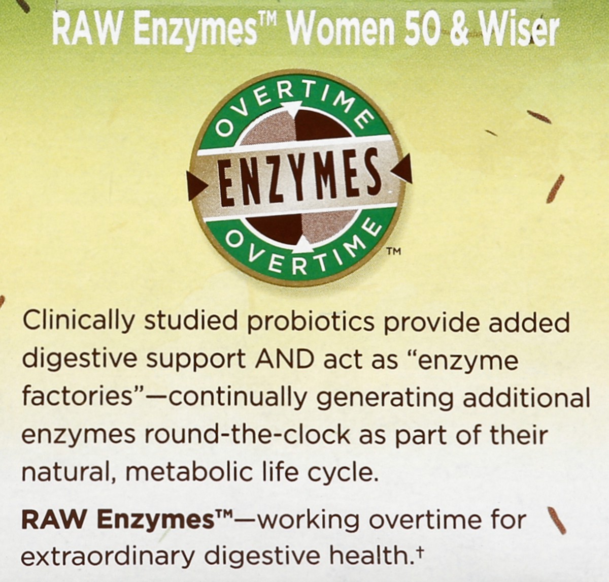 slide 5 of 5, Garden Of Life Raw Enzymes Women 50 and Wiser, 90 ct