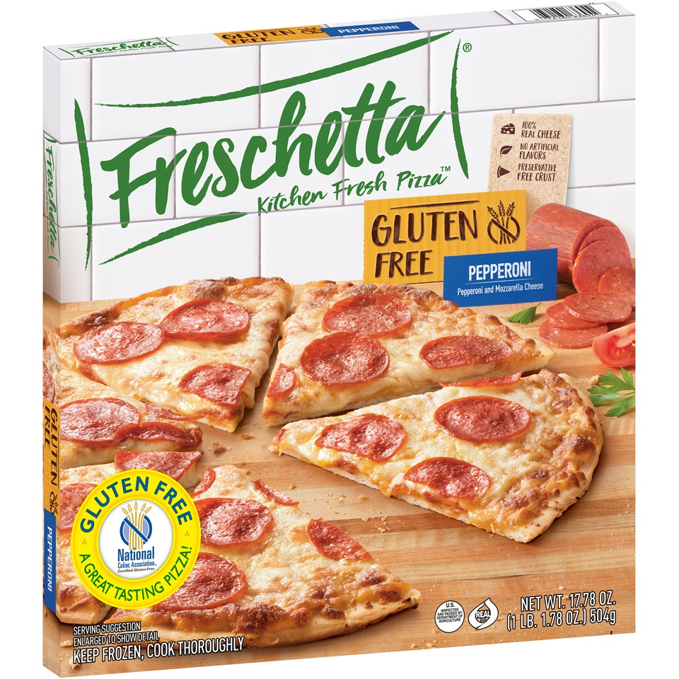 slide 2 of 9, Freschetta Gluten Free Pepperoni Pizza, 17.78 oz