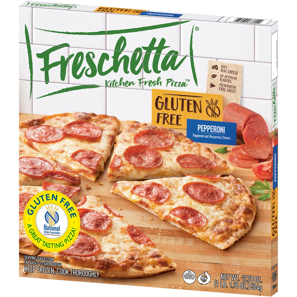 slide 3 of 9, Freschetta Gluten Free Pepperoni Pizza, 17.78 oz