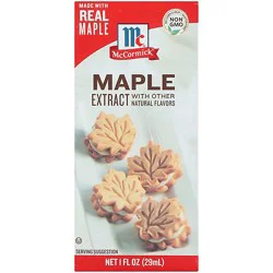 Mccormick Maple Extract With Other Natural Flavors - 1 Fl. Oz.