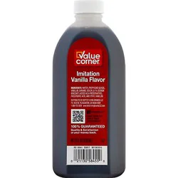 Value Corner Imitation Vanilla Flavor - 8 Fl. Oz.