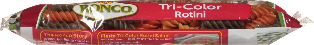 slide 3 of 14, Ronco Tri Color Rotini, 12 oz