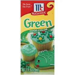 Mccormick Green Food Color - 1 Fl. Oz.