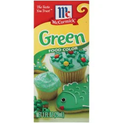 Mccormick Green Food Color - 1 Fl. Oz.