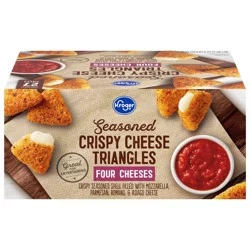 Kroger Seasoned Crispy Four Cheeses Triangles