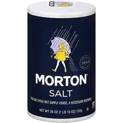Morton Salt Plain - 26 Oz