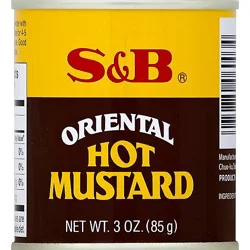 S&b Mustard Hot Oriental - 3 Oz