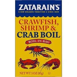 Zatarain's Crawfish Shrimp & Crab Boil - 3 Oz