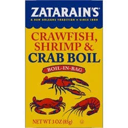 Zatarain's Crawfish Shrimp & Crab Boil - 3 Oz