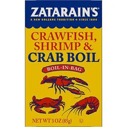 Zatarain's Crawfish Shrimp & Crab Boil - 3 Oz