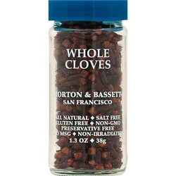 Morton & Bassett Cloves Whole - 1.3 Oz