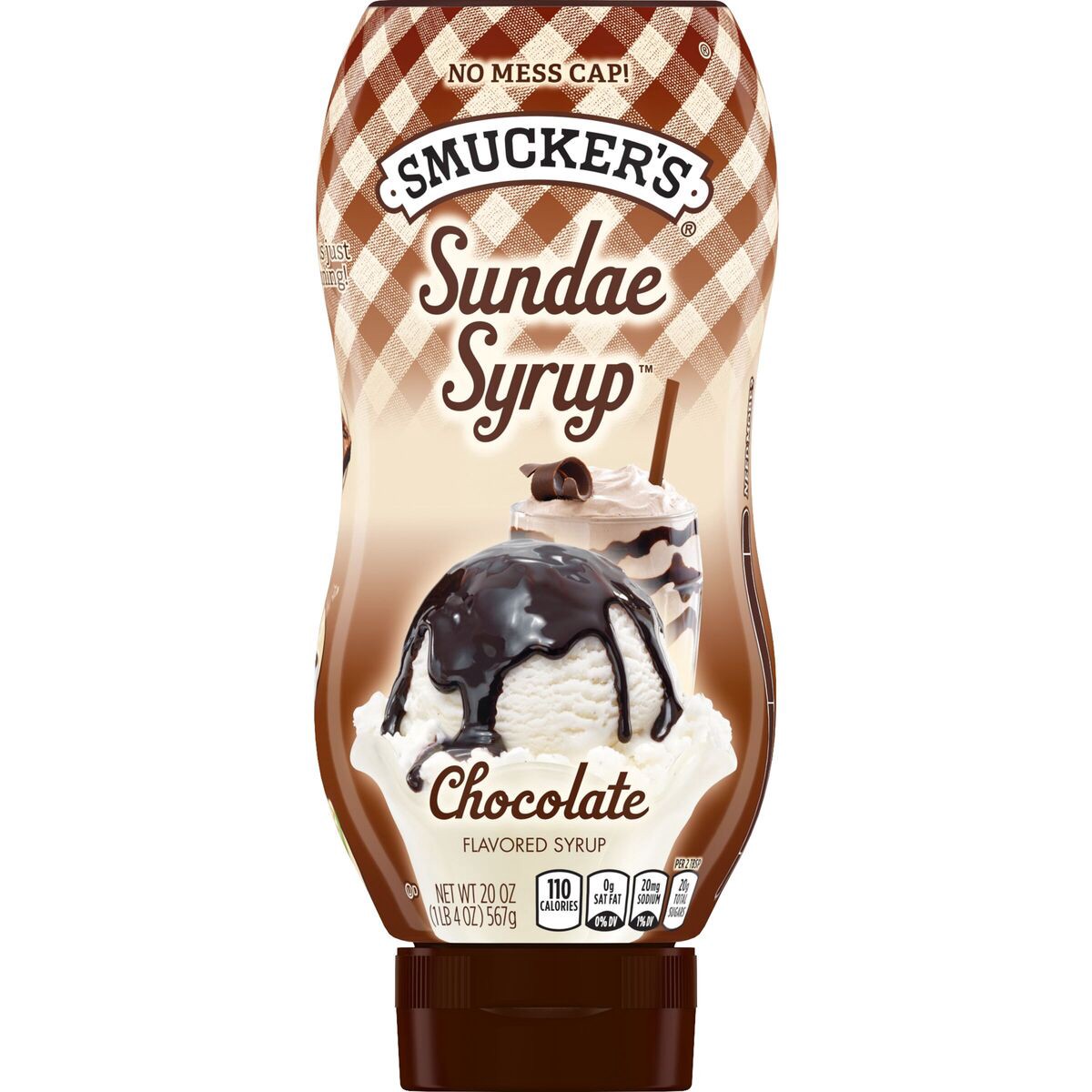 slide 5 of 8, Smucker's Sundae Syrup Chocolate Flavored Syrup, 20 Ounces, 20 oz