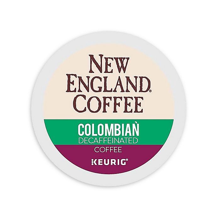 slide 1 of 2, New England Coffee New England Decaf Colombian Coffee Keurig K-Cup Pods, 18 ct