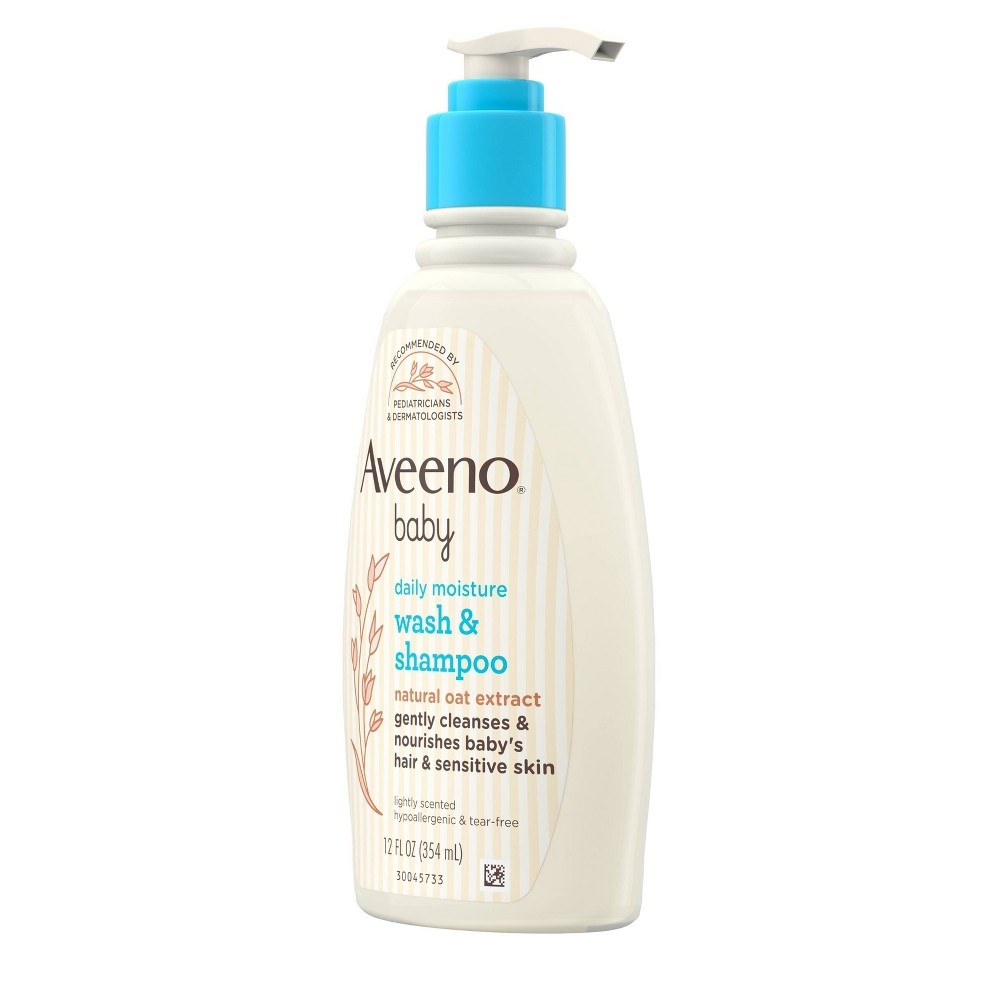 Aveeno Baby Wash and Shampoo 12 fl oz