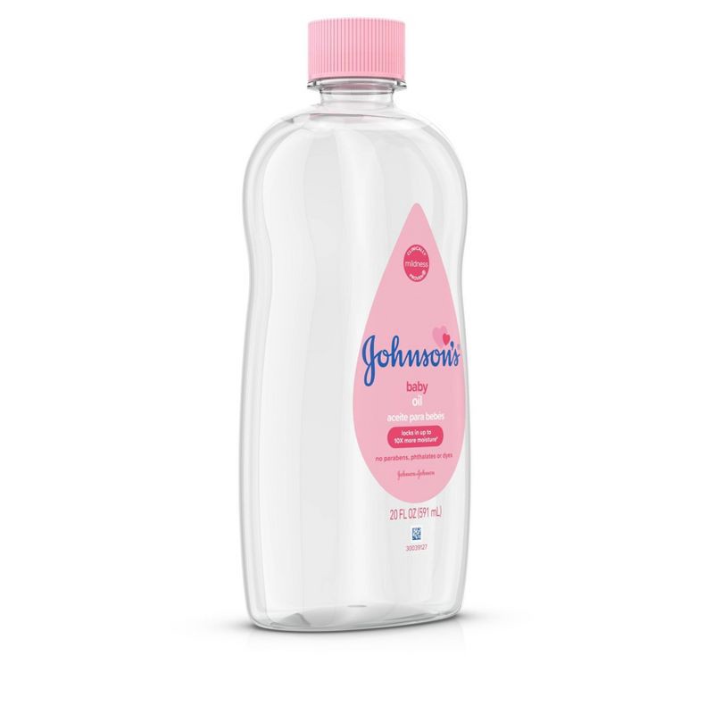 slide 2 of 6, Johnson's Baby Body Pure Mineral Oil, Gentle & Soothing Massage Oil for Dry Skin - Original Scent - 20oz, 20 oz