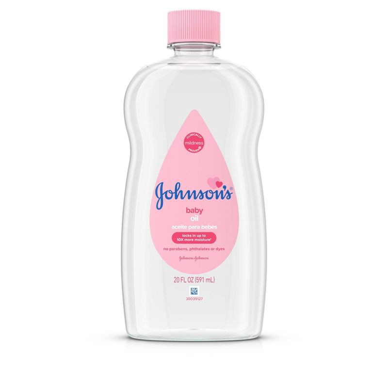 slide 1 of 6, Johnson's Baby Body Pure Mineral Oil, Gentle & Soothing Massage Oil for Dry Skin - Original Scent - 20oz, 20 oz